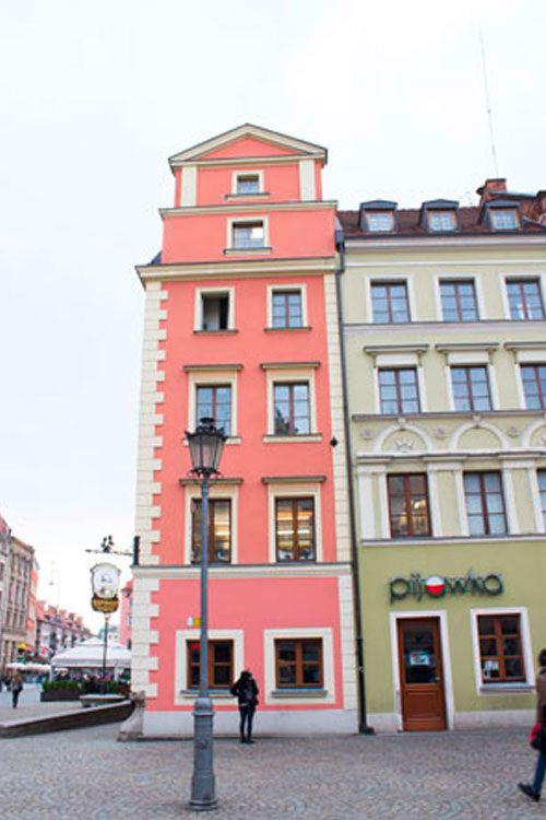photo wroclaw city houses